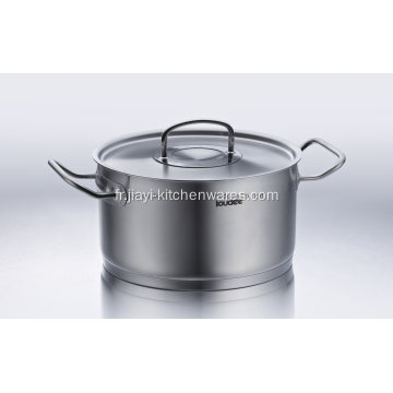 Kitchenwares Pan Set Sauce Pot Casserole en acier inoxydable